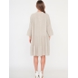 Kleid New Collection - Musselin - Beige