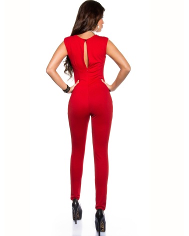 Overall In-Stylefashion - Körperbetont - RotOveralls