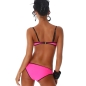 Bikini Power Flower - Colourblocking - Neonpink