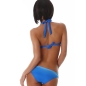Bikini Power Flower - Farbverlauf - Meerblau