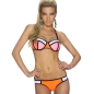 Bikini Alice Beachwear - Colourblocking - Orange