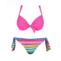 Bikini Rae - Stripes - Neonpink