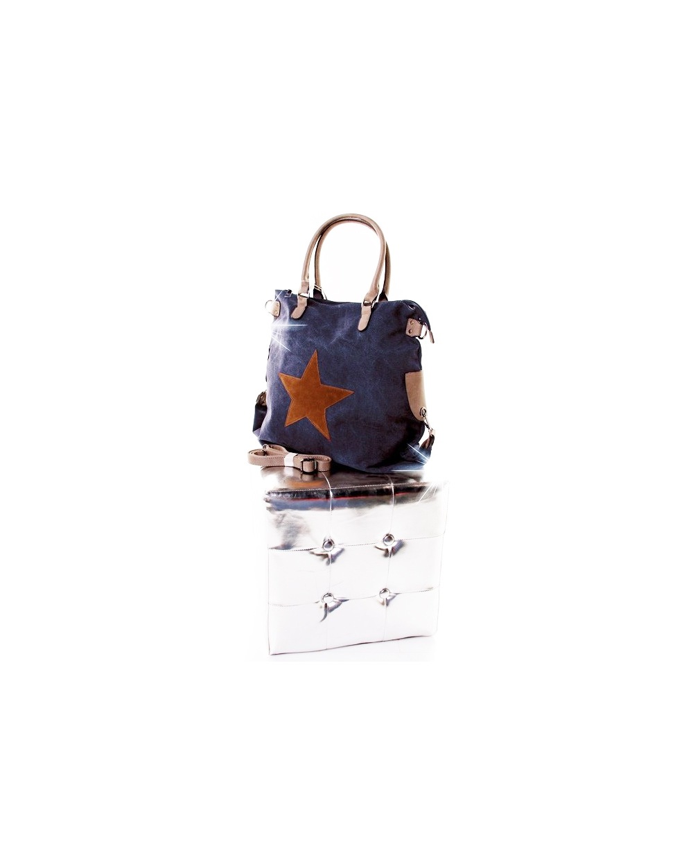 Shopper Bag H&D - Stern - BlauSacs