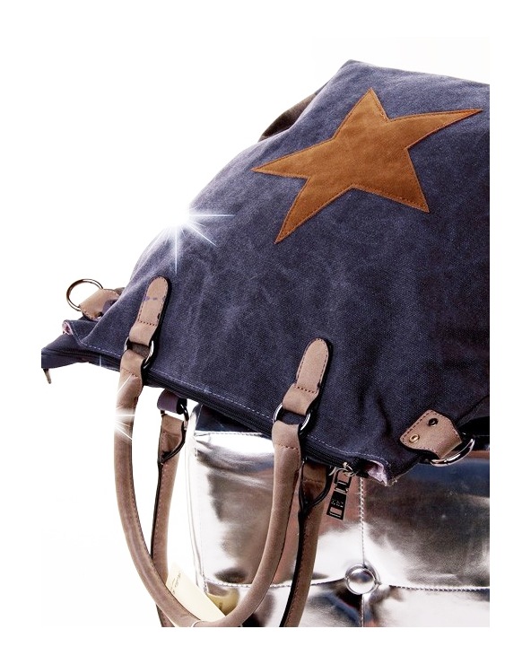Shopper Bag H&D - Stern - BlauSacs