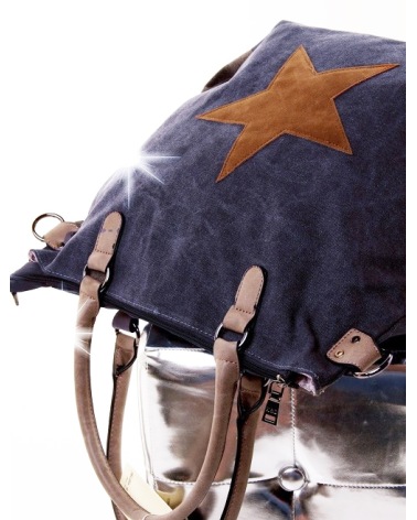 Shopper Bag H&D - Stern - BlauSacs