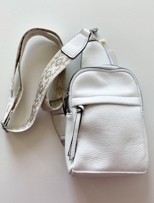 Bag Paolo - Crossbody S - Weiss/Creme