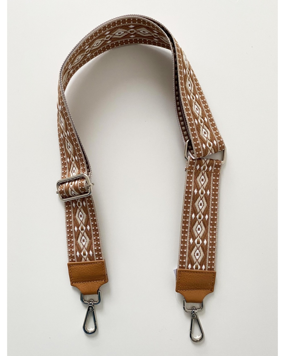 Taschengurt Ornament - Bag Strap - Braun/Beige