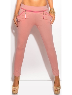 Jogginghose Koucla - Zipper - Apricot