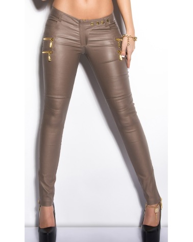 Hose Koucla - Beschichtet - Cappuccino Trousers
