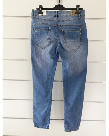 Jeans Karostar - Buttons - Blau
