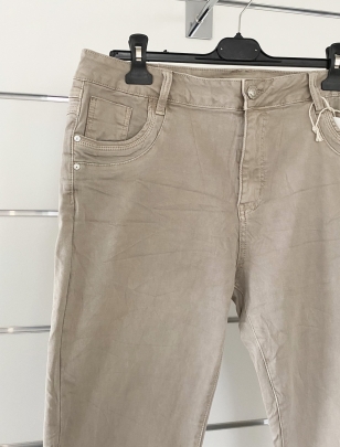 Jeans Karostar - Denim - Beige