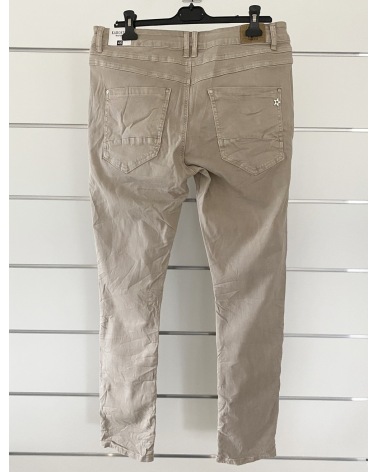Jeans Karostar - Denim - Beige
