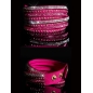 Armband In-Stylefashion - Strass - Pink