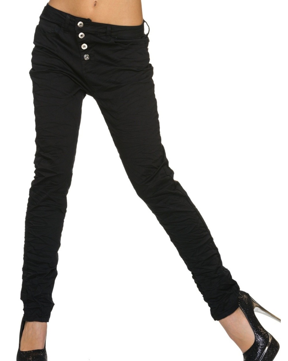 Jeans Luizacco - Buttons - Schwarz