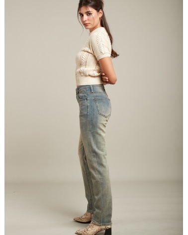 Jeans Toxik3 - High Waist - Blau