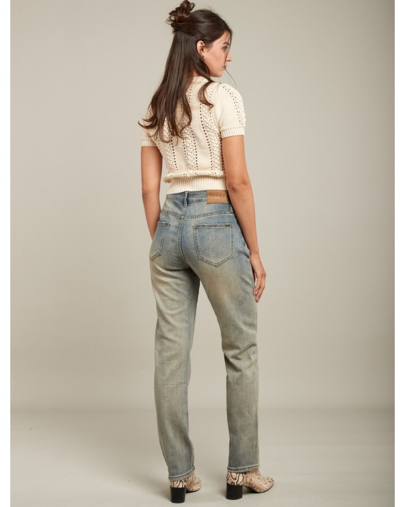 Jeans Toxik3 - High Waist - Blau