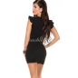 Kleid In-Stylefashion - Netzeinsatz - Schwarz