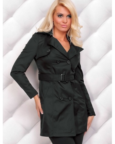 Jacke Ganeder - Trenchcoat - Schwarz Jacken