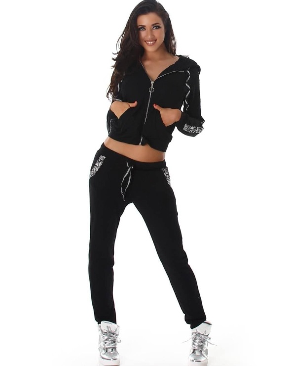 Jogginganzug Voyelles - Sportswear - SchwarzDeux Pièces