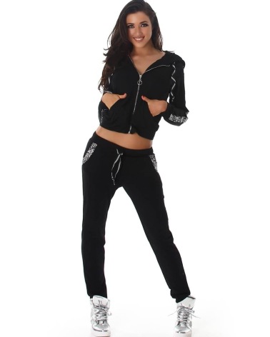 Jogginganzug Voyelles - Sportswear - SchwarzDeux Pièces
