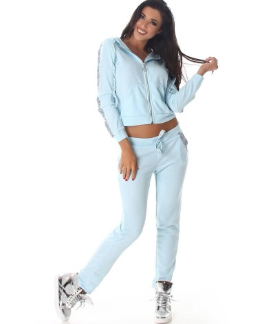 Jogginganzug Voyelles - Sportswear - HellblauDeux Pièces