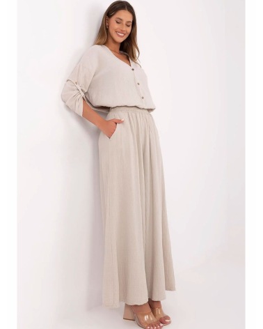 Hose Lamia Moda - Musselin - Beige