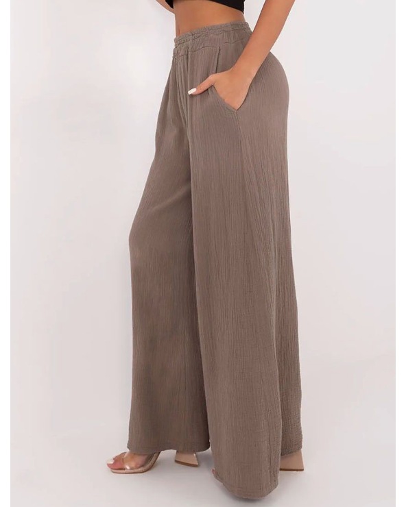 Hose Lamia Moda - Musselin - Braun