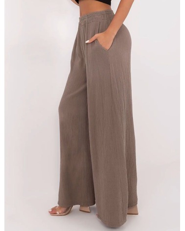Hose Lamia Moda - Musselin - Braun