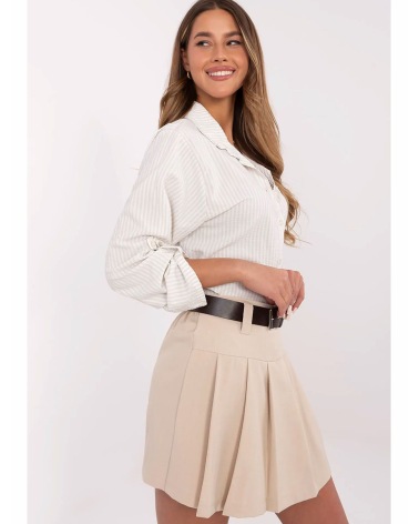 Skorts New Collection - Mit Gürtel - Beige