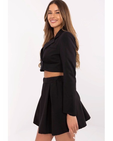 Rock New Collection - Bundfalten - Schwarz