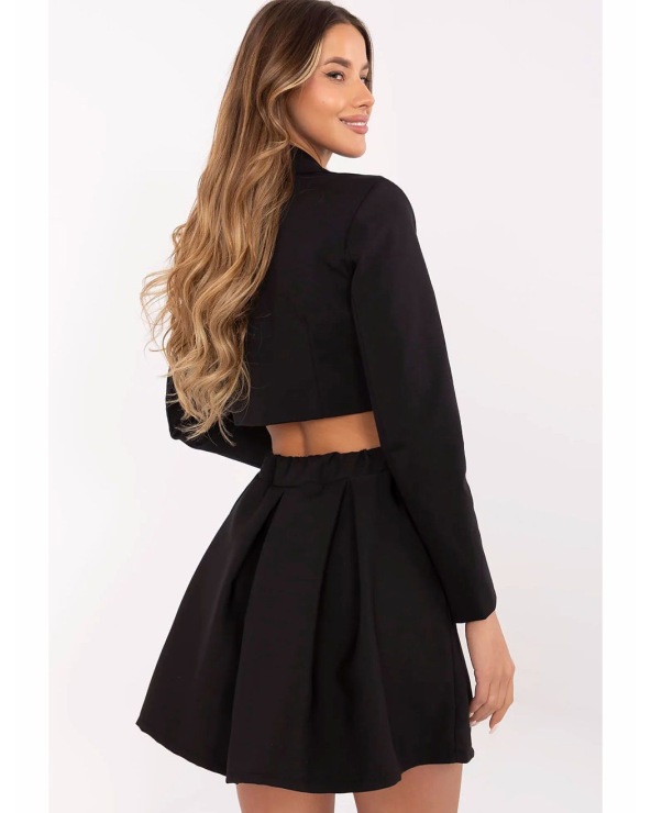 Rock New Collection - Bundfalten - Schwarz