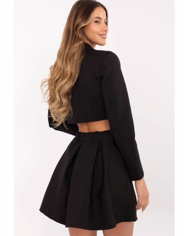 Rock New Collection - Bundfalten - Schwarz