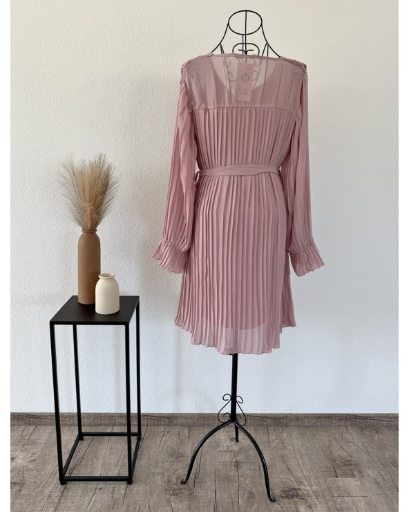 Kleid Schilo Jolie - Plissée - Rosé