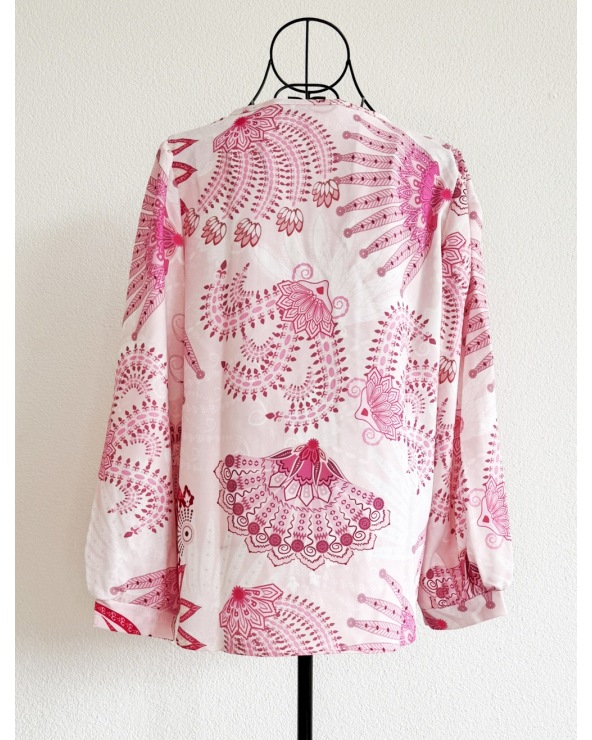 Bluse Schilo Jolie - Blumen - Rosa