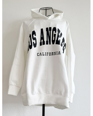 Pullover Estee Brown - Oversized Hoodie - Creme