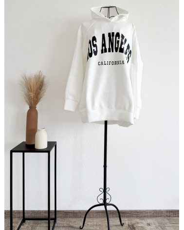 Pullover Estee Brown - Oversized Hoodie - Creme