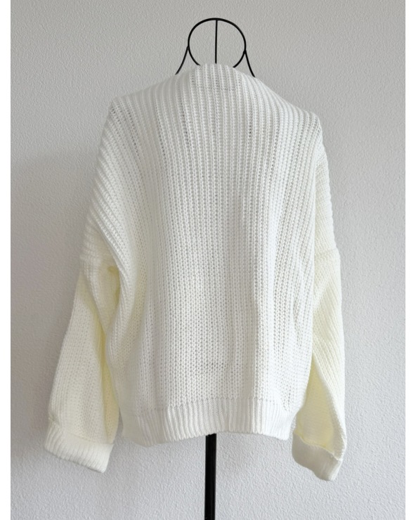 Pullover Italy Moda - Grobstrick - Creme