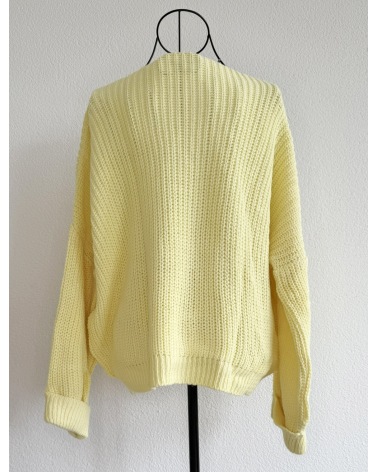 Pullover Italy Moda - Grobstrick - Gelb