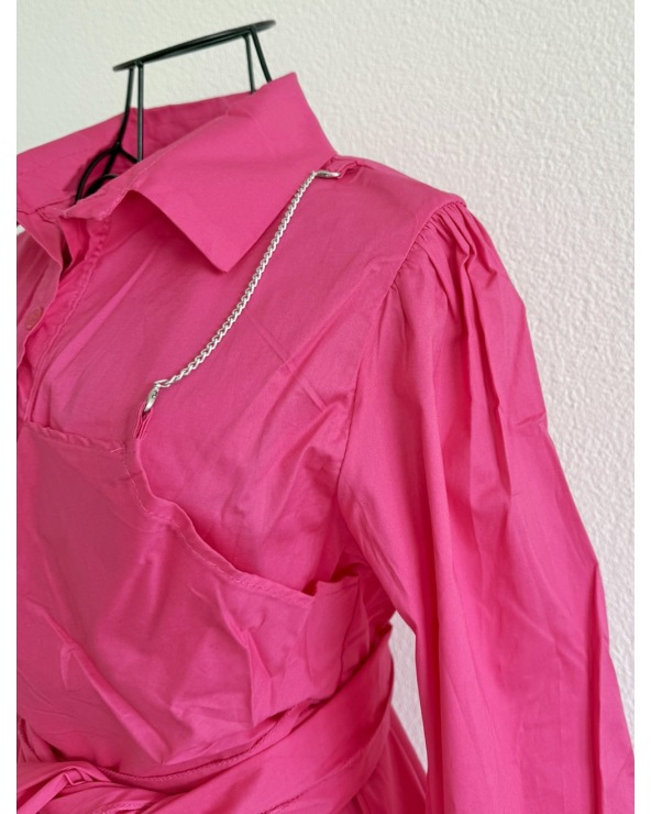 Kleid Schilo Jolie - Wickeloptik - Pink