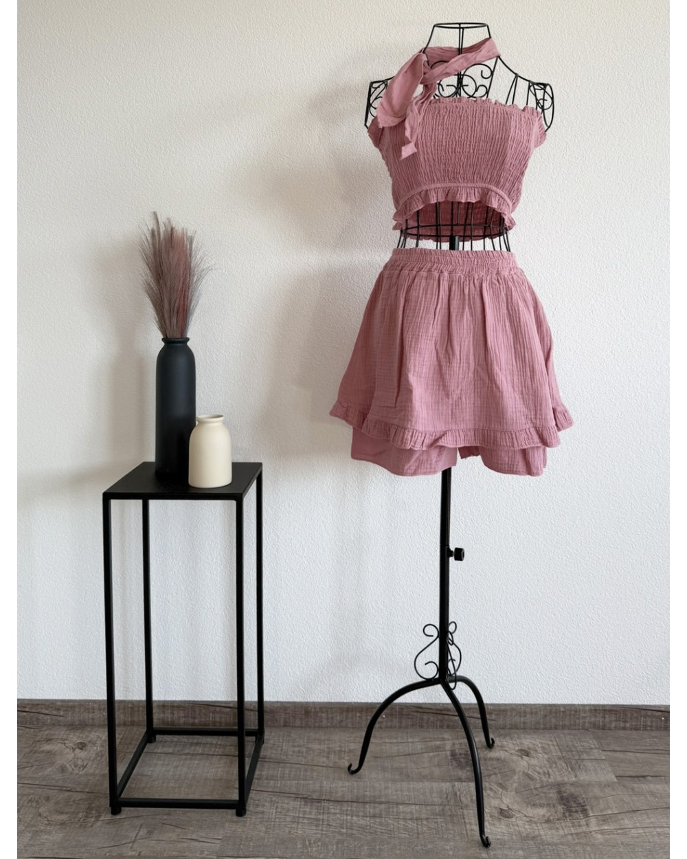 Skorts Set Sandy Paris - Musselin - Altrosa