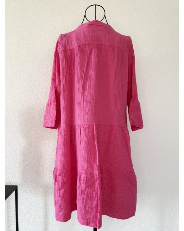 Kleid New Collection - Musselin - Pink