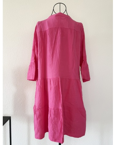Kleid New Collection - Musselin - Pink