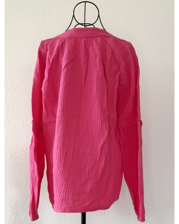 Schlupfbluse Schilo Jolie - Musselin - Pink