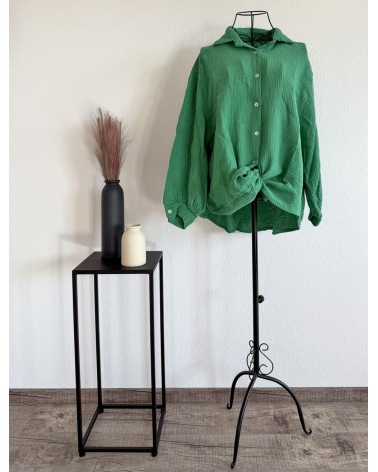 Bluse New Collection - Musselin - Grün