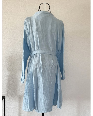 Kleid Schilo Jolie - Musselin - Hellblau