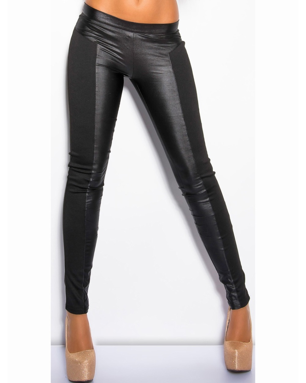 Leggings Koucla - Satinlook - Schwarz Leggings