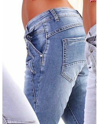 Jeans Jewelly - Baggystyle - Blau
