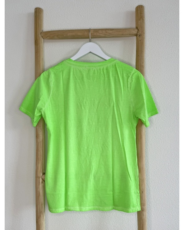 Kurzarmshirt Sweetissima - 3D Vintage - Neongrün Shirts Manches Courtes