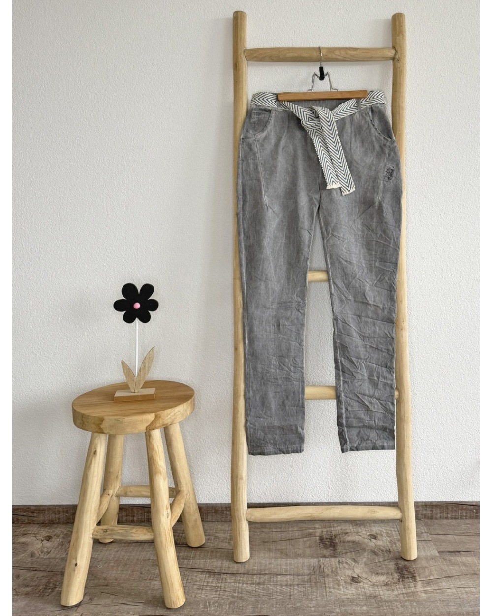 Hose Capucine - Bequem - Grau Hosen