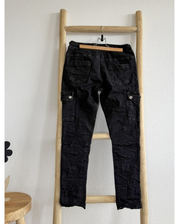 Jeans Cascara - Cargo - Schwarz Jeans